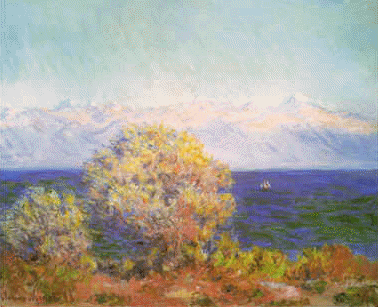 Claude Monet At Cap d'Antibes, Mistral Wind